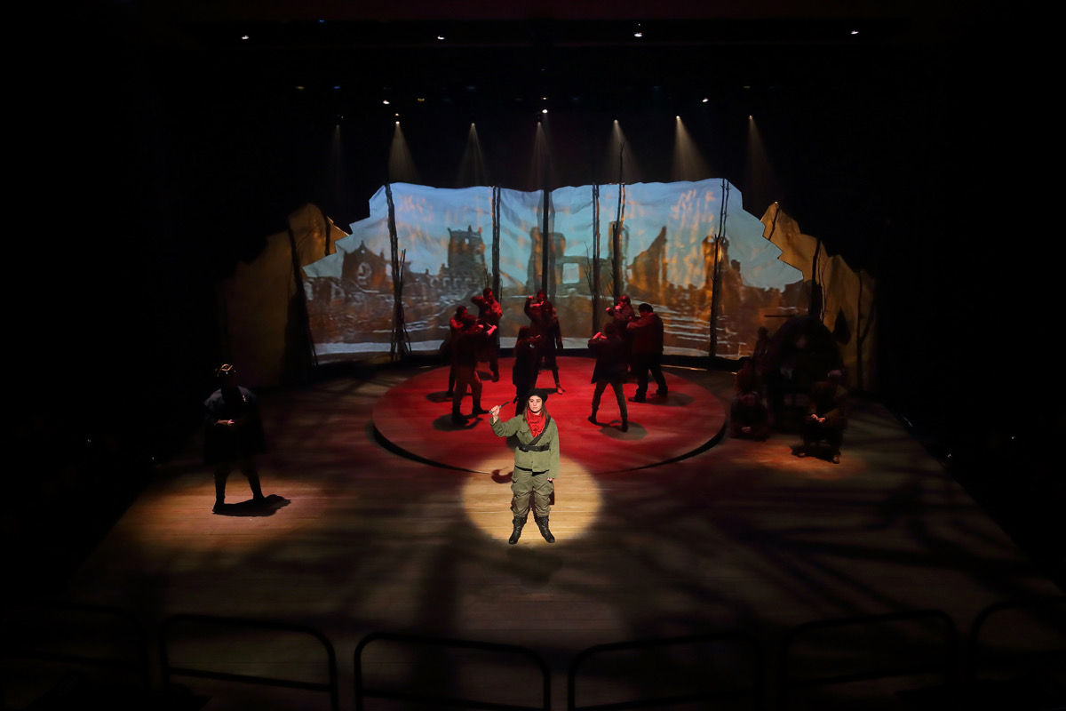 production photo- Mother Courage 1