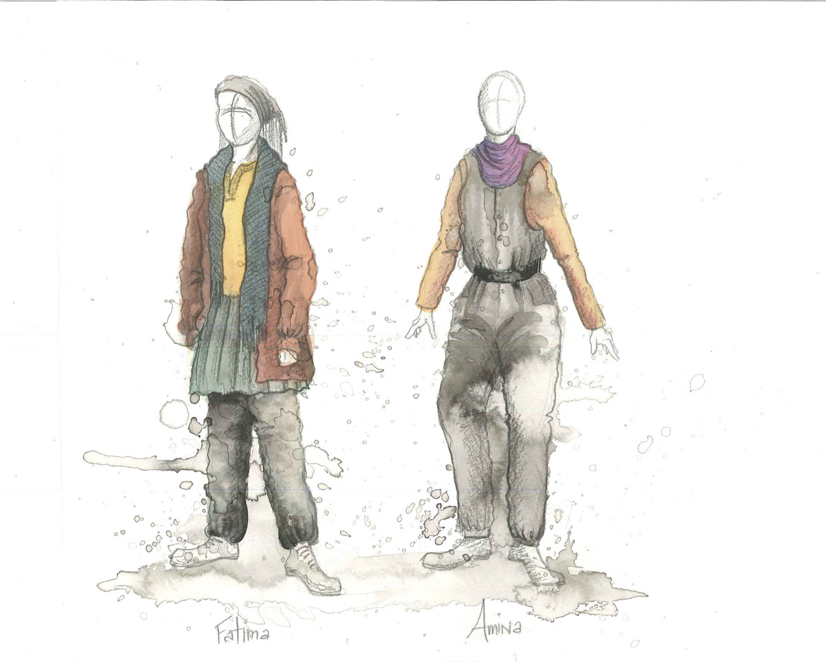 rendering- Fatima & Amina