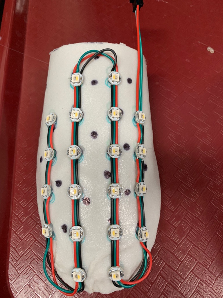 Putnam Barfé shoe LEDs