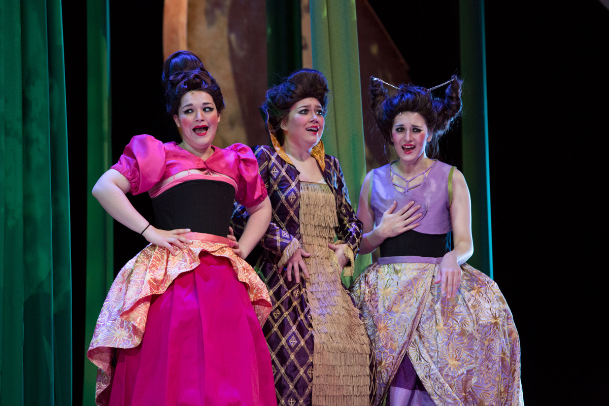 production photo- Step mother & sisters