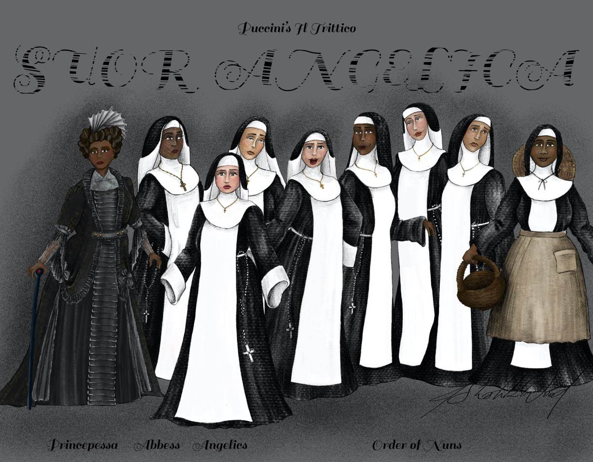 rendering- suor angelica