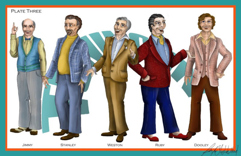 rendering- the gentlemen