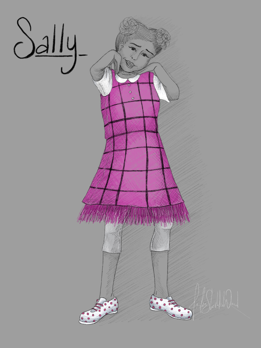 rendering- Sally